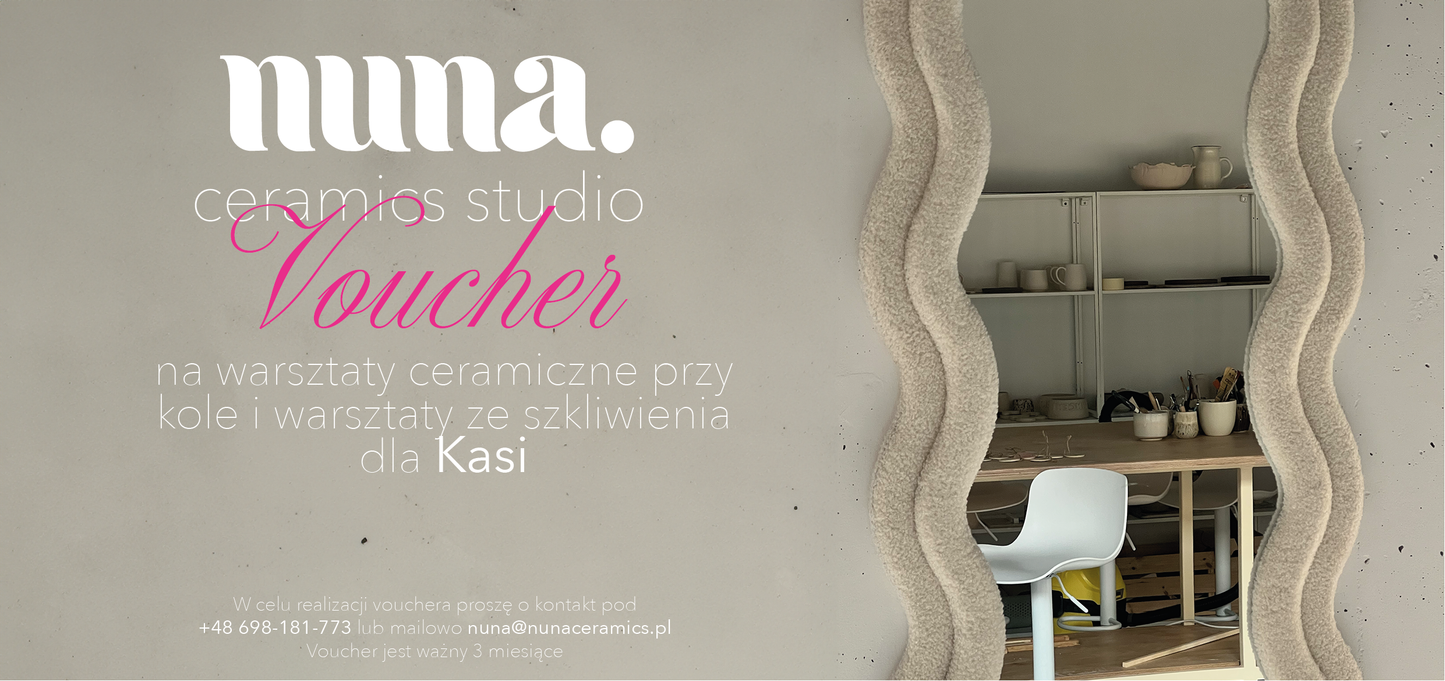 Voucher do Nuna Ceramics Studio