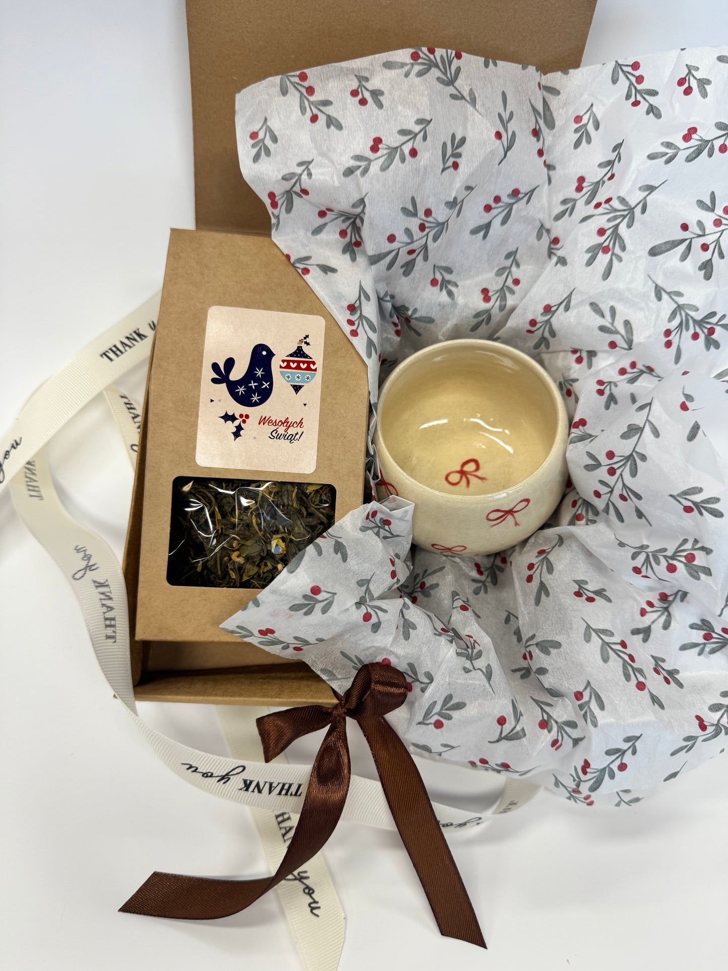 Zestaw prezentowy z świątecznym kubkiem