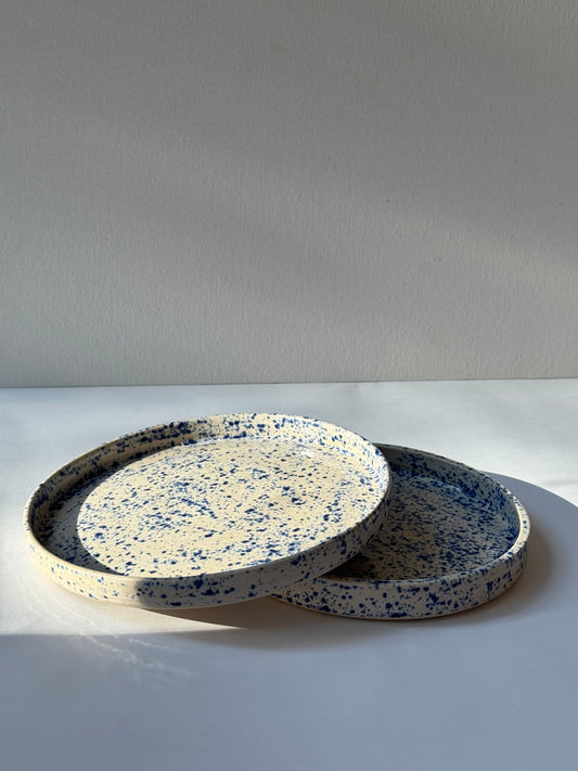 Błękitny Piegus Talerz