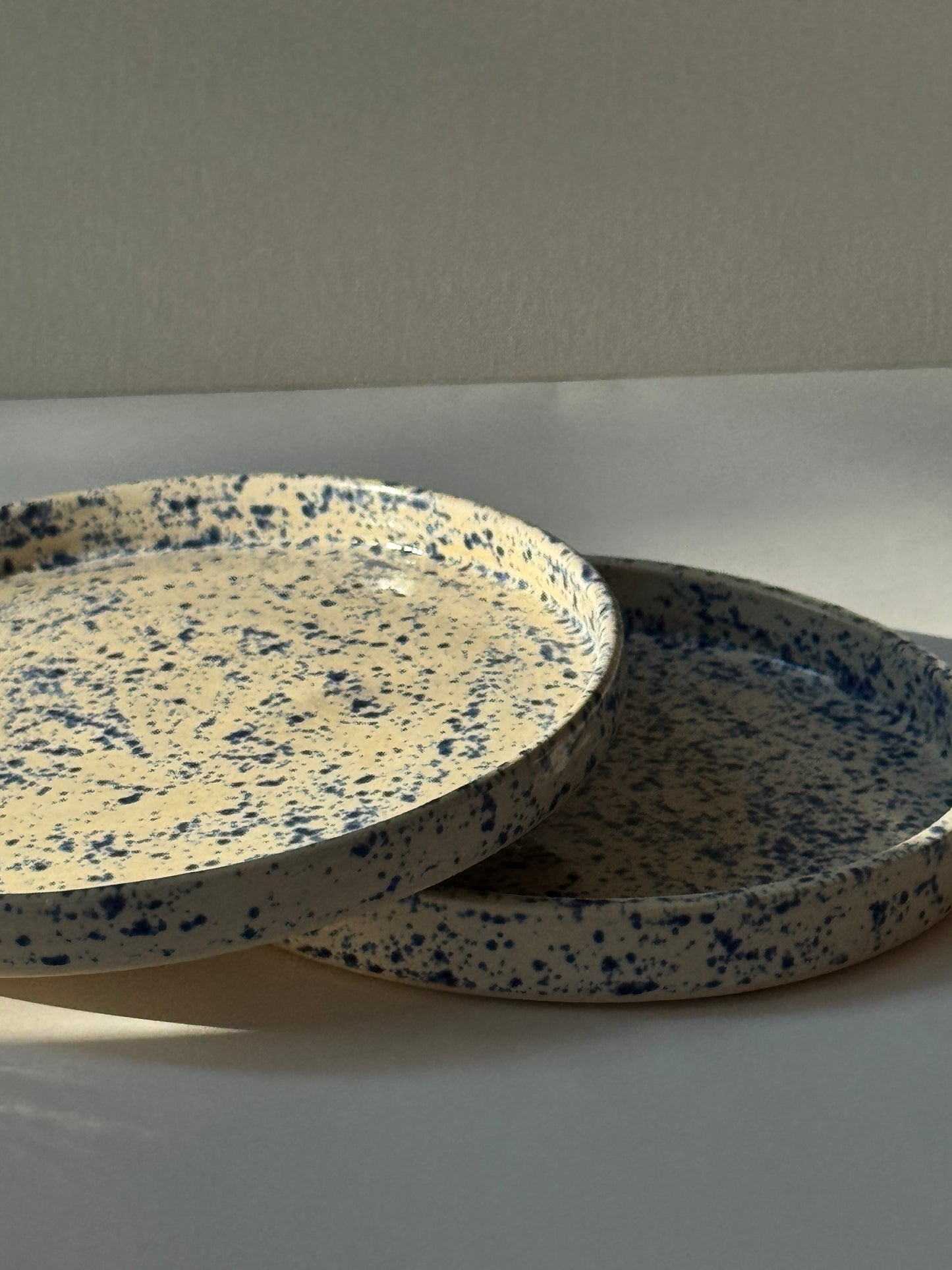 Błękitny Piegus Talerz