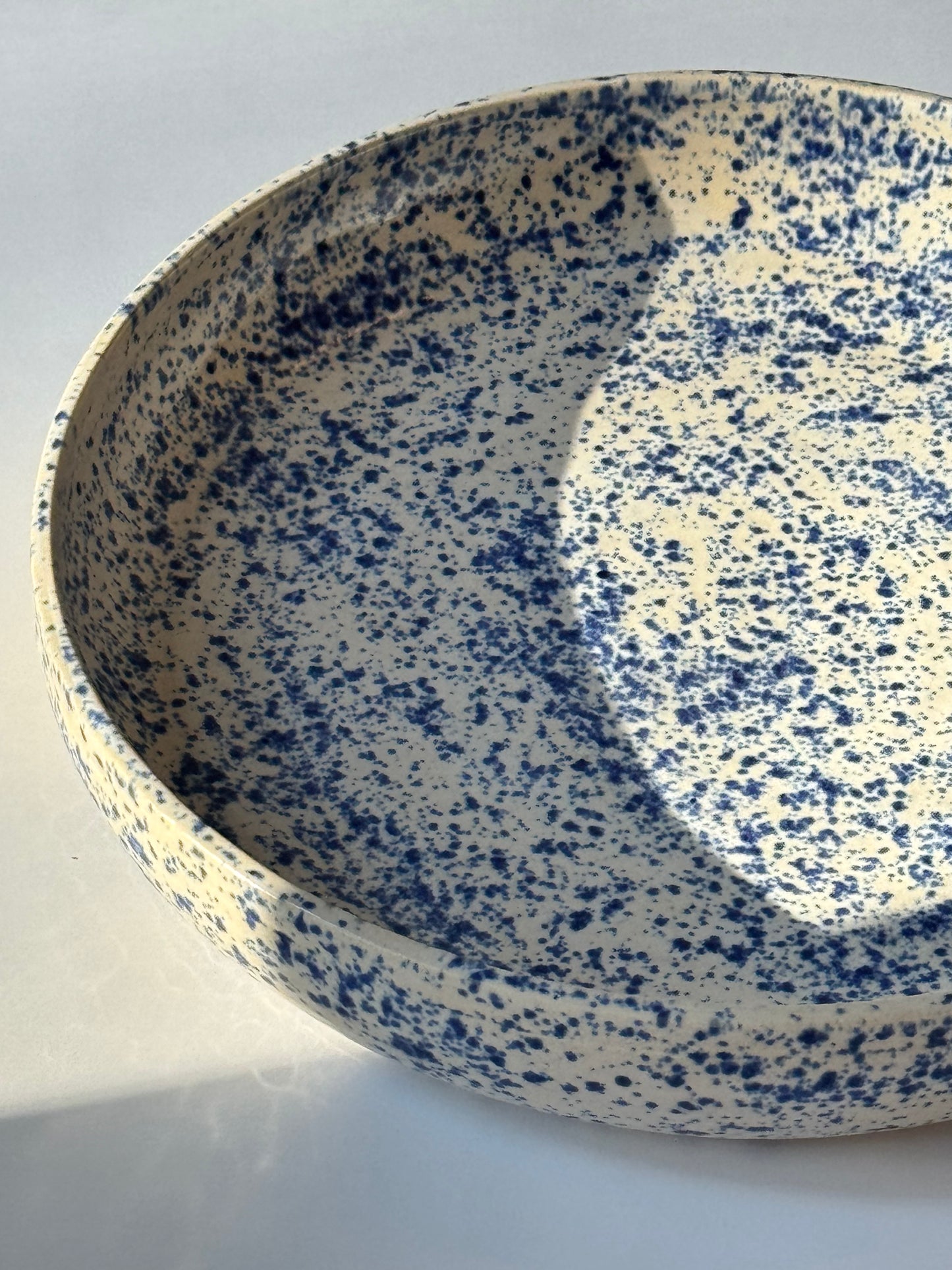 Błękitny Piegus Talerz