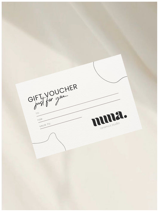 Voucher do Nuna Ceramics Studio